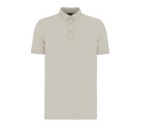 Poloshirt JOOP "Primo", Herren, Gr. XL, natural, Jersey, Obermaterial: 100% Baumwolle, unifarben, regular fit normal, Bündchen, Shirts (94589314-XL) natural