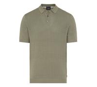 Poloshirt JOOP "Vanceo", Herren, Gr. XXL, khaki, Jersey, Obermaterial: 100% Baumwolle, clean, unifarben, regular fit normal, Rippbündchen, Shirts, mit Strukturmuster (50551168-XXL) khaki