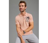 Poloshirt KANGAROOS, Herren, Gr. 4XL, apricot, Piqué, Obermaterial: 100% Baumwolle, schmal, angesetztes Bündchen, Shirts, schmale Passform, mit Halbarm, aus Piqué-Material (58458764-4XL) apricot