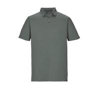 Poloshirt KILLTEC "KOS 186 MN PLSHRT", Herren, Gr. L, grau (mittelgrau), Obermaterial: 88% Polyester, 12% Elasthan, ohne Ausschnitt, Shirts (11089417-L) mittelgrau
