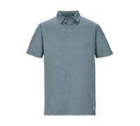 Poloshirt KILLTEC "KOS 186 MN PLSHRT", Herren, Gr. S, blau (stahlblau), Obermaterial: 88% Polyester, 12% Elasthan, ohne Ausschnitt, Shirts (78257555-S) stahlblau