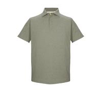 Poloshirt KILLTEC "KOS 82 MN PLSHRT", Herren, Gr. L, grün (olivgrün), Oberstoff: 65% Polyester, 30% Baumwolle, 5% Elasthan, sportlich, ohne Ausschnitt, Shirts, Sportliches Herren Poloshirt mit Melange