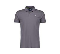 LERROS Poloshirt Basic – Piqué, 100% Baumwolle, dezente Stickerei – Herren M (50) grau