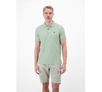 Poloshirt LERROS "Kassisches Poloshirt für Herren in *Cool & Dry* Piquéqualität", Herren, Gr. L, bay grün, 60% Baumwolle, 40% Polyester, ohne Ausschnitt, Shirts (64514607-L) bay grün