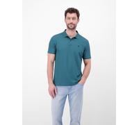Poloshirt LERROS "COOL & DRY", Herren, Gr. XL, grün (soft), Single Jersey, Obermaterial: 60% Baumwolle, 40% Polyester, unifarben, normal hüftbedeckend, Rundhals, abgesteppte Kante, Shirts, mit Logo-St
