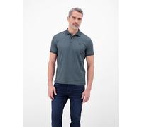 Poloshirt LERROS, Herren, Gr. 3XL, classic navy, Web, Obermaterial: 52% Baumwolle, 48% Polyester, unifarben, regular fit normal, ohne Ausschnitt, kontrastfarben, Shirts, mit Logo Stickereicla (6104702