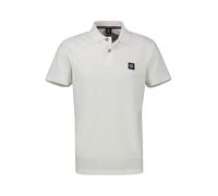 LERROS Poloshirt mit Waffelstruktur aus 100 % Baumwolle - Broken White XXXL