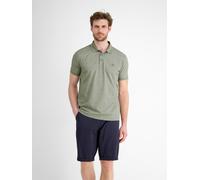 Poloshirt LERROS, Herren, Gr. 3XL, tinted grau, Single Jersey, Obermaterial: 75% Baumwolle, 25% Polyester, bedruckt, gemustert, regular fit taillenbedeckt, Shirts Poloshirt, mit All-Over Muster (22994