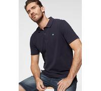 LERROS Poloshirt Basic – Piqué, 100% Baumwolle, dezente Bruststickerei – L (52) Nachtblau