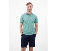 LERROS Unifarbenes Poloshirt in Piqué-Qualität - Soft Teal M