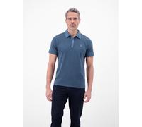 Poloshirt LERROS, Damen, Gr. M, vivid rot, Single Jersey, Obermaterial: 100% Baumwolle, gestreift, normal hüftbedeckend, Rundhals, Shirts, Kurzarm-Polo mit feinen Streifen (20394268-M) vivid rot