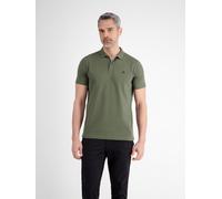 Poloshirt LERROS, Herren, Gr. XL, nordic olive, Single Jersey, Obermaterial: 100% Baumwolle, unifarben, regular fit taillenbedeckt, ohne Ausschnitt, Shirts, mit Logo Stickerei (76605112-XL) nordic oli