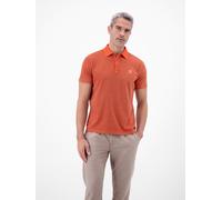 LERROS Poloshirt mit Fineliner-Optik, 100 % Baumwolle - Vivid Red XXL