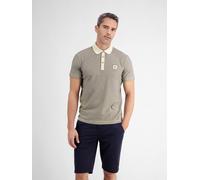 Poloshirt LERROS "LERROS Gestreiftes Poloshirt für Herren", Herren, Gr. S, beige (light dune beige), 100% Baumwolle, Shirts Poloshirt (67266769-S)