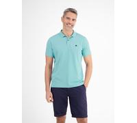 Poloshirt LERROS "LERROS Herren Poloshirt, unifarben", Herren, Gr. S, coastal blau, 100% Baumwolle, ohne Ausschnitt, Kurzarm, Shirts (48124065-S) coastal blau