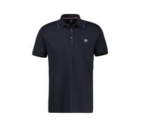 Poloshirt LERROS "LERROS Poloshirt in Übergrößen, bequem und sportiv", Herren, Gr. 3XL, blau (classic navy), 97% Baumwolle, 3% Elasthan, ohne Ausschnitt, Shirts Poloshirt (56305857-XXXL)