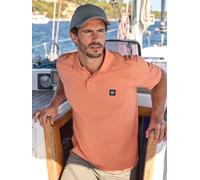 LERROS Maskulines Poloshirt aus Baumwolle mit griffiger Struktur - Pale Papaya S
