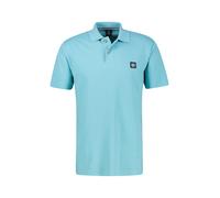 LERROS Maskulines Poloshirt mit griffiger Struktur in großen Größen - Reef Blue 3XL