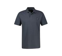 LERROS Maskulines Poloshirt mit griffiger Struktur in großen Größen - Lava Grey 3XL