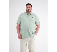 LERROS Maskulines Poloshirt mit griffiger Struktur in großen Größen - Bay Green 3XL