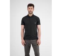 Poloshirt LERROS "Performance Poloshirt mit COOL & DRY Funktion", Herren, Gr. M, schwarz, 75% Baumwolle, 25% Polyester, ohne Ausschnitt, Shirts (61971115-M) schwarz