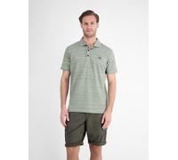 Poloshirt LERROS "Polo aus leichtem Baumwollmischgewebe mit griffiger Haptik", Herren, Gr. S, bay grün, 77% Baumwolle, 20% Polyester, 3% Elasthan, ohne Ausschnitt, Shirts (94048467-S) bay grün