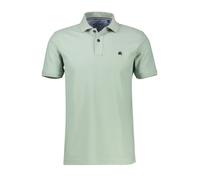 Poloshirt LERROS "Poloshirt Herren COOL & DRY atmungsaktiv Piqué", Herren, Gr. M, bay grün, 60% Baumwolle, 40% Polyester, ohne Ausschnitt, Shirts, Trocknet schnell, angenehm kühl, pflegeleicht, kurzar