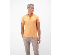 Poloshirt LERROS "Poloshirt in 2-Tone-Optik", Herren, Gr. XXL, dull peach, 100% Baumwolle, ohne Ausschnitt, Shirts (77907607-XXL) dull peach