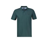 Poloshirt LERROS "Poloshirt in großen Größen aus Cool-&-Dry-Gewebe", Herren, Gr. 5XL, cedar grün, 60% Baumwolle, 40% Polyester, ohne Ausschnitt, Shirts (64862744-5XL) cedar grün