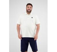 LERROS Poloshirt in Übergrößen, bequem und sportiv - Broken White 3XL