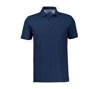 Poloshirt LERROS "Poloshirt mit COOL & DRY in GROSSEN GRÖSSEN", Herren, Gr. 5XL, storm blau, 60% Baumwolle, 40% Polyester, ohne Ausschnitt, Shirts, Übergröße, Feuchtigkeitsregulierend, angenehm kühl,