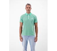 Poloshirt LERROS, Damen, Gr. L, classic navy, Single Jersey, Obermaterial: 100% Baumwolle, gestreift, normal hüftbedeckend, Rundhals, Shirts, Kurzarm-Polo mit feinen Streifen (90557013-L) classic navy