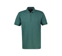 Poloshirt LERROS "Poloshirt mit Reißverschlusskragen, grosse Größen", Herren, Gr. 3XL, grün (soft teal), 100% Baumwolle, ohne Ausschnitt, Shirts (45171569-XXXL) soft teal