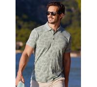 LERROS Poloshirt mit waschbeständigem Blumen-Print - Bay Green XXL