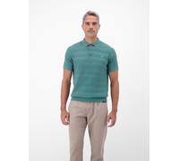 LERROS Unifarbenes Poloshirt, 100 % Baumwolle - Soft Teal M