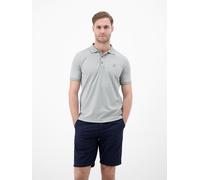 LERROS Unifarbenes Poloshirt in Piqué-Qualität - Storm Grey S