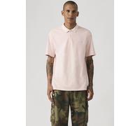 Poloshirt LEVI'S, Herren, Gr. XL, garment dye crystal pink, Piqué, Obermaterial: 100% Baumwolle, regular fit hüftbedeckend, Rundhals, Shirts, mit Logo-Stickerei (81648422-XL) garment dye crystal pink