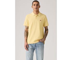 Poloshirt LEVI'S "LE NEW LEVIS HM POLO", Herren, Gr. S, gelb (vine tipping stripe gelb), Piqué, Obermaterial: 100% Baumwolle, unifarben, normal normal, ohne Ausschnitt, Bündchen, Shirts, mit kleinem B