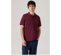Poloshirt LEVI'S "LE NEW LEVIS HM POLO", Herren, Gr. S, tawny port, Piqué, Obermaterial: 100% Baumwolle, normal normal, ohne Ausschnitt, Bündchen, Shirts, mit kleinem Batwing-Logo (54430942-S) tawny p