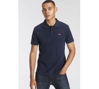 Poloshirt LEVI'S "LE NEW LEVIS HM POLO", Herren, Gr. XL, blau (marineblaus), Piqué, Obermaterial: 100% Baumwolle, normal normal, ohne Ausschnitt, Bündchen, Shirts, mit kleinem Batwing-Logo (75089010-X