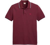 Poloshirt LEVI'S "LE SLIM HOUSEMARK POLO", Herren, Gr. S, rot, Piqué, Obermaterial: 96% Baumwolle, 4% Elasthan, slim fit, Shirts (81763021-S) rot