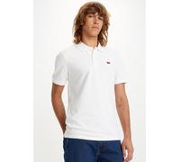 Poloshirt LEVI'S "LE SLIM HOUSEMARK POLO", Herren, Gr. S, weiß (hellweiß), Piqué, Obermaterial: 96% Baumwolle, 4% Elasthan, slim fit, Shirts (81319144-S) hellweiß