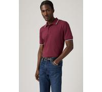 Poloshirt LEVI'S "LE SLIM HOUSEMARK POLO", Herren, Gr. XL, rot, Piqué, Obermaterial: 96% Baumwolle, 4% Elasthan, slim fit, Shirts Poloshirt (81763021-XL)