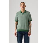 Poloshirt LEVI'S "LV POLO SKIPPER KNIT MULTI-COLOR", Herren, Gr. XL, birds eye stitch dar, Piqué, Obermaterial: 100% Baumwolle, normal hüftlang, Bündchen, Shirts, Kragen ohne Verschluss (41186914-XL)