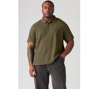 Poloshirt LEVI'S PLUS "BIG O.G. BATWING POLO", Herren, Gr. 3XL (68/70), grün (olive night), Piqué, Obermaterial: 100% Baumwolle, normal, ohne Ausschnitt, Bündchen, Shirts (41365065-XXXL) olive night