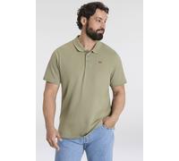 Poloshirt LEVI'S PLUS "BIG O.G. BATWING POLO", Herren, Gr. 5XL (76/78), grün (deep lichen grün), Piqué, Obermaterial: 100% Baumwolle, normal, ohne Ausschnitt, Bündchen, Shirts Poloshirt (29196665-5XL)