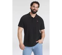 Poloshirt LEVI'S PLUS "BIG O.G. BATWING POLO", Herren, Gr. XXL (64/66), schwarz, Piqué, Obermaterial: 100% Baumwolle, normal, ohne Ausschnitt, Bündchen, Shirts (63338340-XXL) schwarz