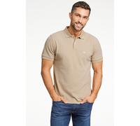 Lindbergh Relaxed Fit Poloshirt Kurzarm sand