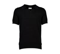 Poloshirt LINDBERGH "Lindbergh Poloshirt", Herren, Gr. L, schwarz, Obermaterial: 80% Viskose, 20% Nylon, schmal, Shirts (53744969-L) schwarz