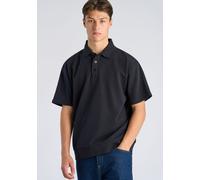 Poloshirt LINDBERGH "Poloshirt Oversize Fit", Herren, Gr. XL, navy, Obermaterial: 85% Baumwolle, 15% Polyester, unifarben, oversize, Shirts (21485267-XL) navy